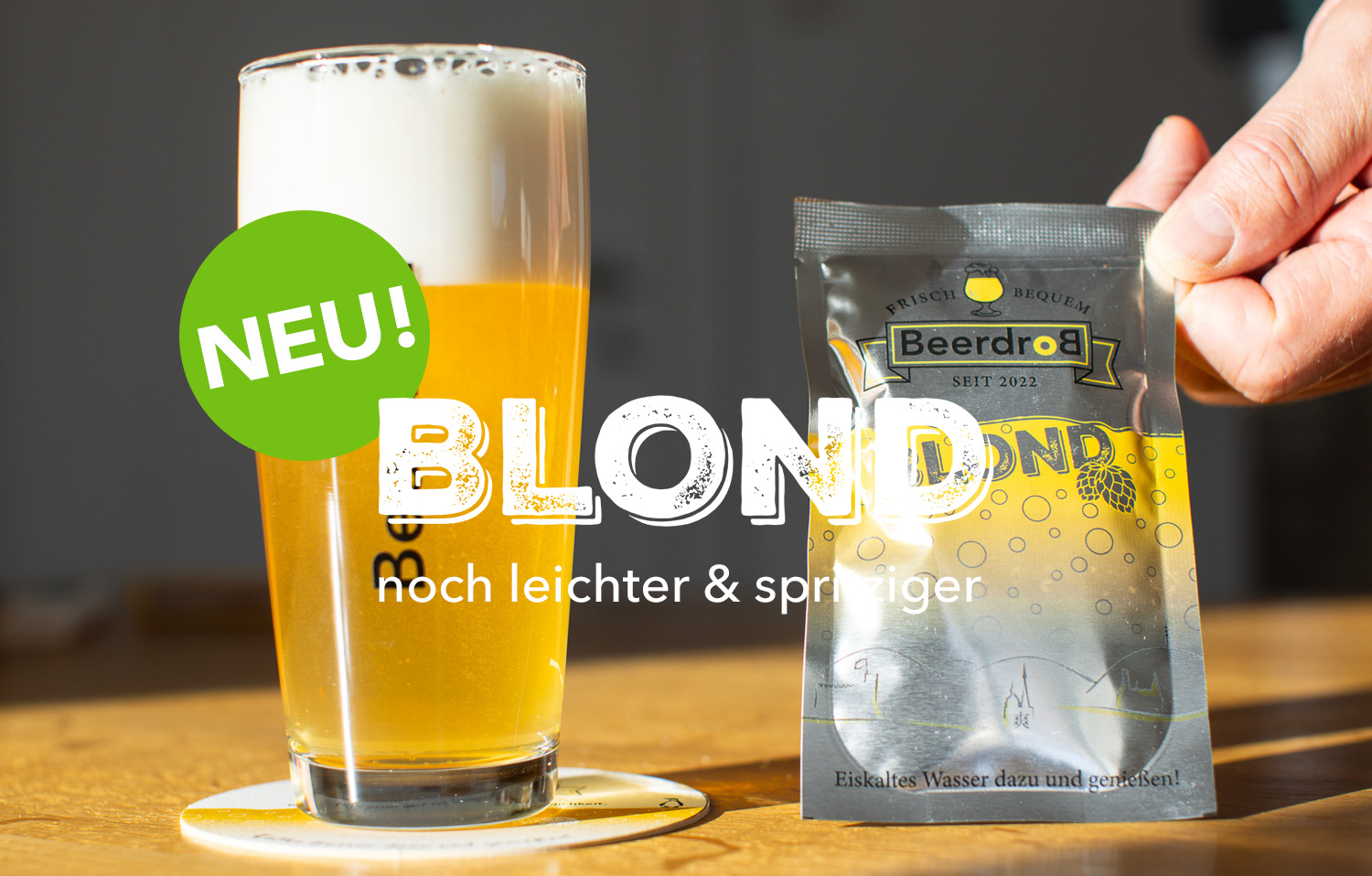 Beerdrob BLOND Bierpulver